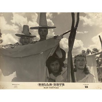 LA BELLE ET LA BETE Photo de film 18 - 24x30 cm. - 1946 - Jean Marais, Jean Cocteau
