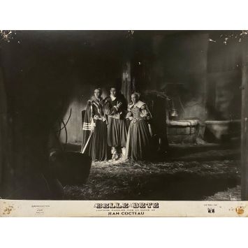 BEAUTY AND THE BEAST French Lobby Card 295 - 10x12 in. - 1946 - Jean Cocteau, Jean Marais