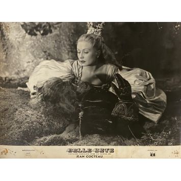 BEAUTY AND THE BEAST French Lobby Card 421 - 10x12 in. - 1946 - Jean Cocteau, Jean Marais