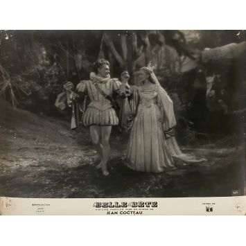 BEAUTY AND THE BEAST French Lobby Card 464 - 10x12 in. - 1946 - Jean Cocteau, Jean Marais