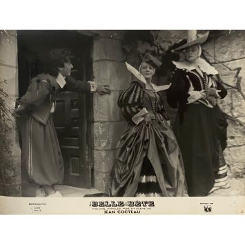 BEAUTY AND THE BEAST French Lobby Card 92 - 10x12 in. - 1946 - Jean Cocteau, Jean Marais