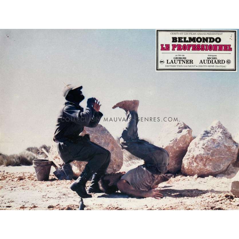 LE PROFESSIONNEL Photo de film N04 - 21x30 cm. - 1981 - Jean-Paul Belmondo, Georges Lautner