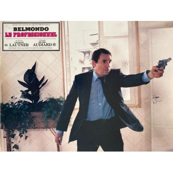THE PROFESSIONAL French Lobby Card N05 - 9x12 in. - 1981 - Georges Lautner, Jean-Paul Belmondo