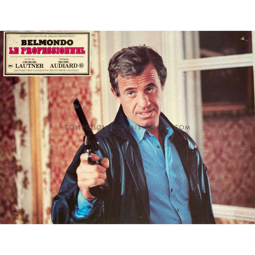 THE PROFESSIONAL French Lobby Card N07 - 9x12 in. - 1981 - Georges Lautner, Jean-Paul Belmondo
