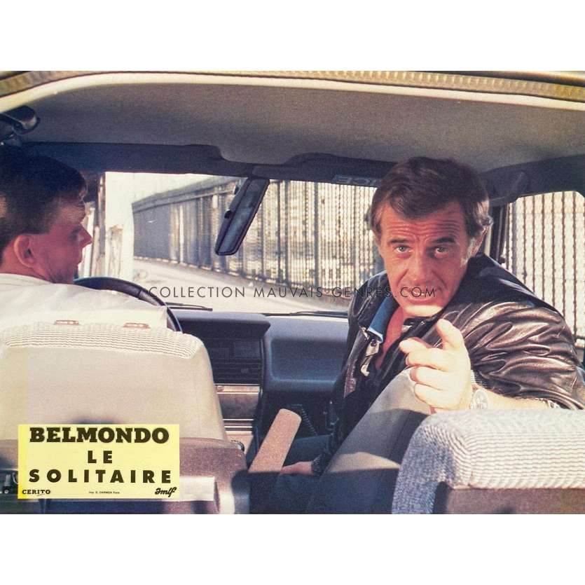 LE SOLITAIRE (1987) Photo de film N09 - 21x30 cm. - 1987 - Jean-Paul Belmondo, Jacques Deray