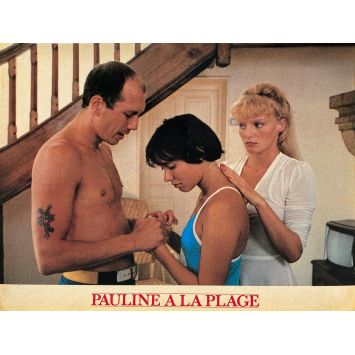 PAULINE AT THE BEACH French Lobby Card N06 - 10x12 in. - 1983 - Éric Rohmer, Amanda Langlet