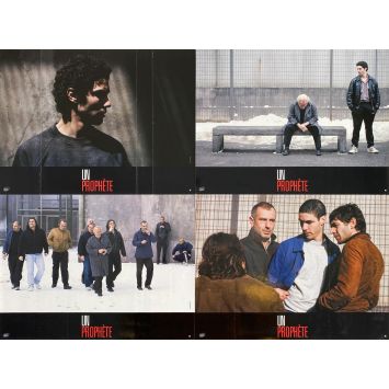 A PROPHET French Lobby Cards x5 - 9x12 in. - 2009 - Jacques Audiard, Tahar Rahim