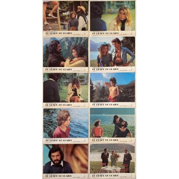 CLAIRE'S KNEE French Lobby Cards x8 - 9x12 in. - 1970 - Éric Rohmer, Jean-Claude Brialy