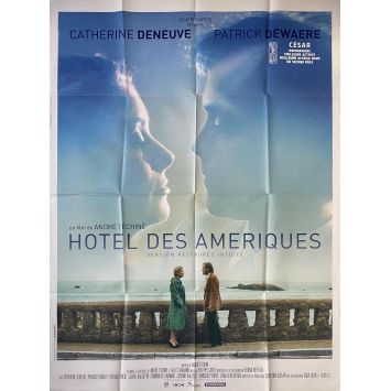 HOTEL AMERICA French Movie Poster- 47x63 in. - 1981/R2022 - André Téchiné, Catherine Deneuve