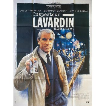 INSPECTEUR LAVARDIN Affiche de cinéma- 120x160 cm. - 1986 - Jean Poiret, Claude Chabrol