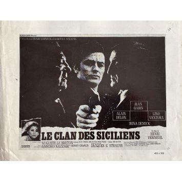 THE SICILIAN CLAN French Herald/Trade Ad 4p - 9x12 in. - 1969 - Henri Verneuil, Lino Ventura