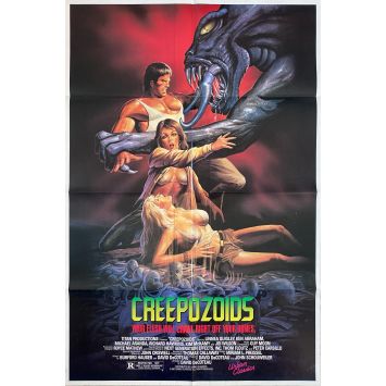 CREEPOZOIDS Affiche de film- 69x104 cm. - 1987 - Linnea Quigley, Empire Film