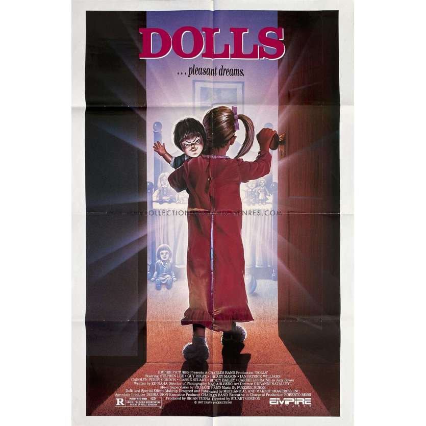 DOLLS Affiche de film- 69x104 cm. - 1987 - Ian Patrick Williams, Stuart Gordon