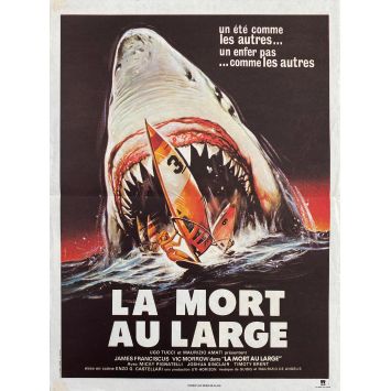THE LAST SHARK French Movie Poster- 15x21 in. - 1981 - Enzo G. Castellari, James Franciscus