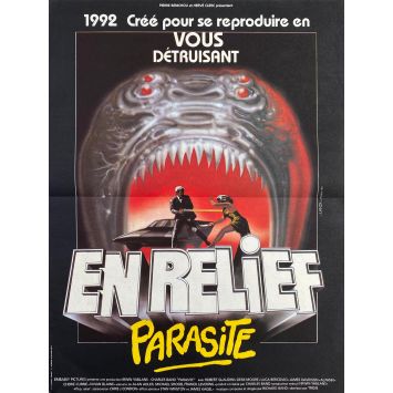 PARASITE (1982) French Movie Poster- 15x21 in. - 1982 - Charles Band, Demi Moore