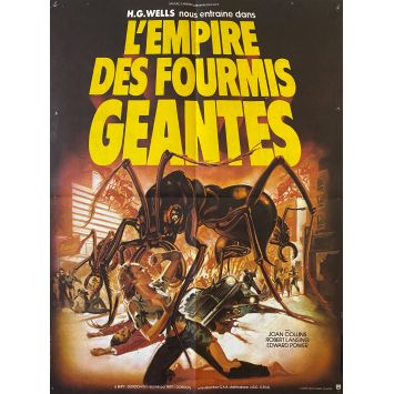 EMPIRE OF THE ANTS French Movie Poster- 23x32 in. - 1977 - Bert I. Gordon, Joan Collins