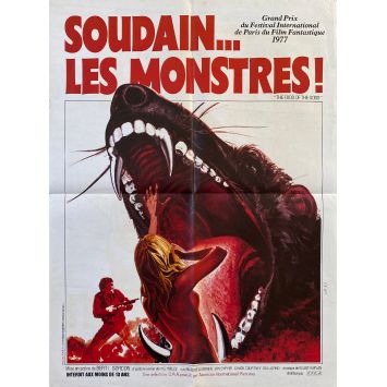 SOUDAIN LES MONSTRES Affiche de film- 60x80 cm. - 1976 - Marjoe Gortner, Bert I. Gordon