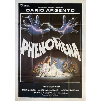 CREEPERS Italian Movie Poster- 39x55 in. - 1985 - Dario Argento, Jennifer Connely
