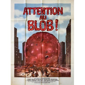 BEWARE THE BLOB French Movie Poster- 47x63 in. - 1972 - Larry Hagman, Robert Walker Jr.