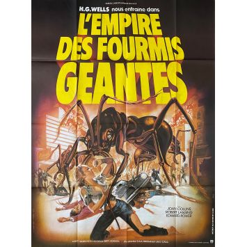 EMPIRE OF THE ANTS French Movie Poster- 47x63 in. - 1977 - Bert I. Gordon, Joan Collins