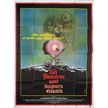 LES MONSTRES SONT TOUJOURS VIVANTS Affiche de film- 120x160 cm. - 1978 - Frederic Forrest, Larry Cohen