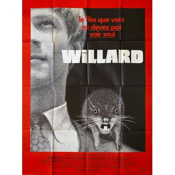 WILLARD French Movie Poster- 47x63 in. - 1971 - Daniel Mann, Bruce Davison