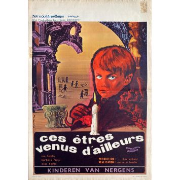 CHILDREN OF THE DAMNED Belgian Movie Poster- 14x21 in. - 1964 - Anton Leader, Ian Hendry