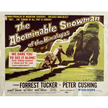 THE SNOW CREATURE US Lobby Card N1 - 11x14 in. - 1954 - W. Lee Wilder, Paul Langton