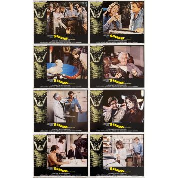 SSSSSSS US Lobby Cards x8 - 11x14 in. - 1973 - Bernard L. Kowalski, Dirk Benedict