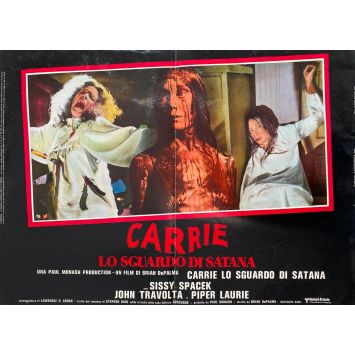 CARRIE Affiche de film N01 - 46x64 cm. - 1976 - Sissy Spacek, Brian de Palma