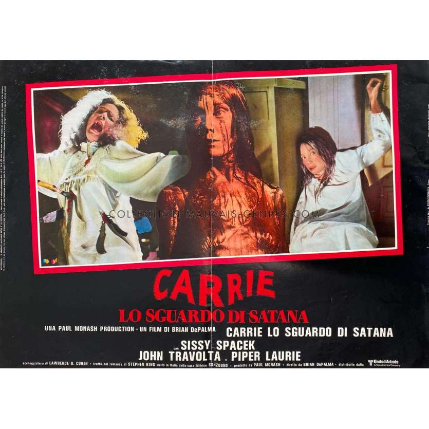 CARRIE Affiche de film N01 - 46x64 cm. - 1976 - Sissy Spacek, Brian de Palma