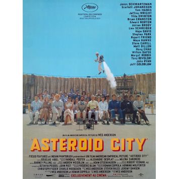 ASTEROID CITY French Movie Poster- 15x21 in. - 2023 - Wes Anderson, Scarlett Johansson