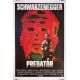 PREDATOR Affiche de film- 69x102 cm. - 1987 - Arnold Schwarzenegger, John McTiernan