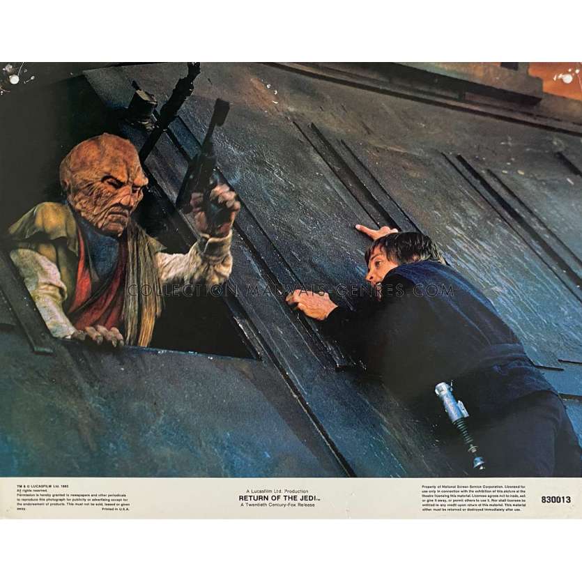 STAR WARS - LE RETOUR DU JEDI Photo de film N03 - 28x36 cm. - 1983 - Harrison Ford, Richard Marquand