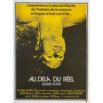 AU DELA DU REEL Affiche de film- 40x54 cm. - 1980 - William Hurt, Ken Russel