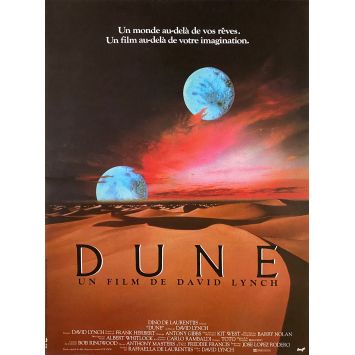 DUNE French Movie Poster- 15x21 in. - 1982 - David Lynch, Kyle McLachlan