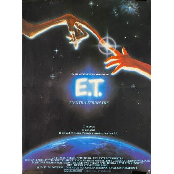 E.T. THE EXTRA-TERRESTRIAL French Movie Poster- 15x21 in. - 1982 - Steven Spielberg, Dee Wallace