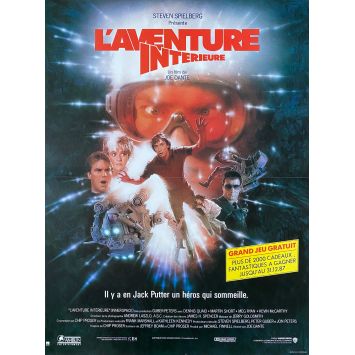 INNERSPACE French Movie Poster Style B. - 15x21 in. - 1987 - Joe Dante, Dennis Quaid