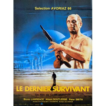 LE DERNIER SURVIVANT Affiche de film- 40x54 cm. - 1985 - Bruno Lawrence, Geoff Murphy