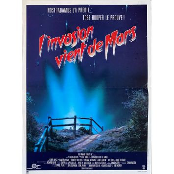 INVADERS FROM MARS French Movie Poster- 15x21 in. - 1986 - Tobe Hooper, Karen Black