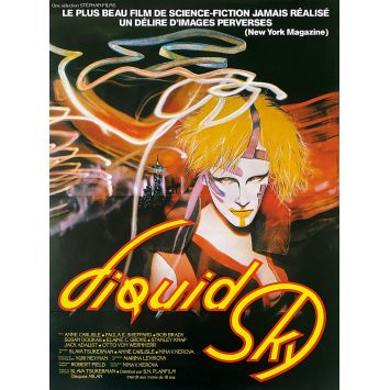 LIQUID SKY French Movie Poster- 15x21 in. - 1982 - Slava Tsukerman, Anne Carlisle