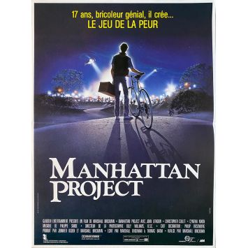 THE MANHATTAN PROJECT French Movie Poster- 15x21 in. - 1986 - Marshall Brickman, John Lithgow