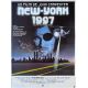 ESCAPE FROM NEW YORK French Movie Poster- 15x21 in. - 1981 - John Carpenter, Kurt Russel