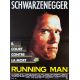 THE RUNNING MAN French Movie Poster- 15x21 in. - 1987 - Paul Michael Glaser, Arnold Schwarzenegger