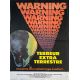WARNING TERREUR EXTRA-TERRESTRE Affiche de film- 40x54 cm. - 1980 - Jack Palance, Greydon Clark