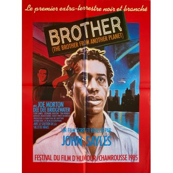 THE BROTHER FROM ANOTHER PLANET French Movie Poster- 23x32 in. - 1984 - John Sayles, Joe Morton
