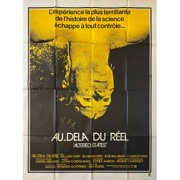 AU DELA DU REEL Affiche de film- 120x160 cm. - 1980 - William Hurt, Ken Russel