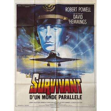 THE SURVIVOR French Movie Poster- 47x63 in. - 1981 - David Hemmings, Robert Powell