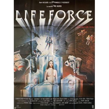 LIFEFORCE Affiche de film- 120x160 cm. - 1985 - Mathilda May, Tobe Hooper