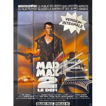 MAD MAX 2 Affiche de film- 120x160 cm. - 1982 - Mel Gibson, George Miller